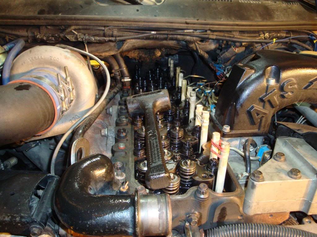 Installing a Hamilton cam, springs and pushrods..... Competition Diesel